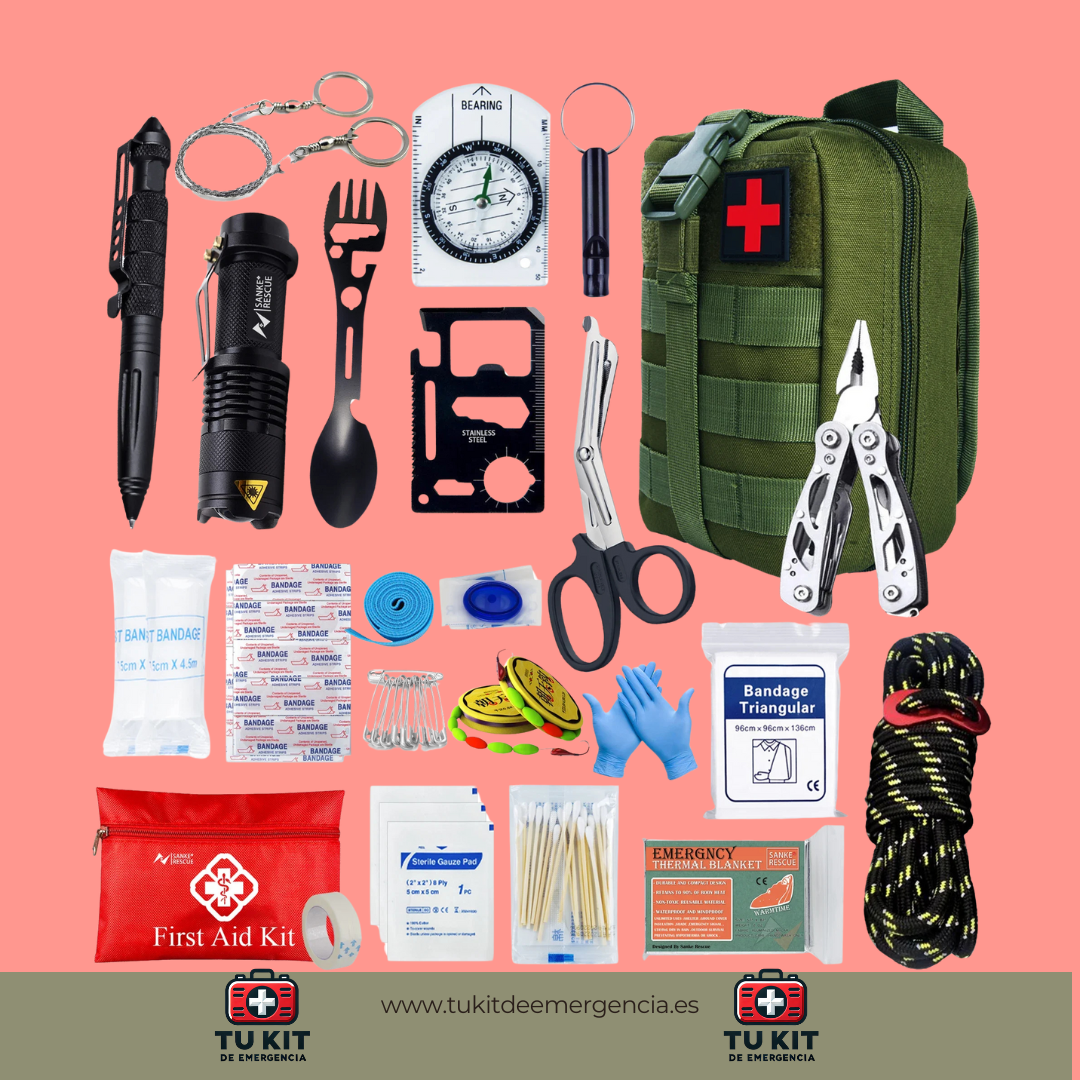Kit de Supervivencia y Emergencia 24 en 1 – Protección Completa