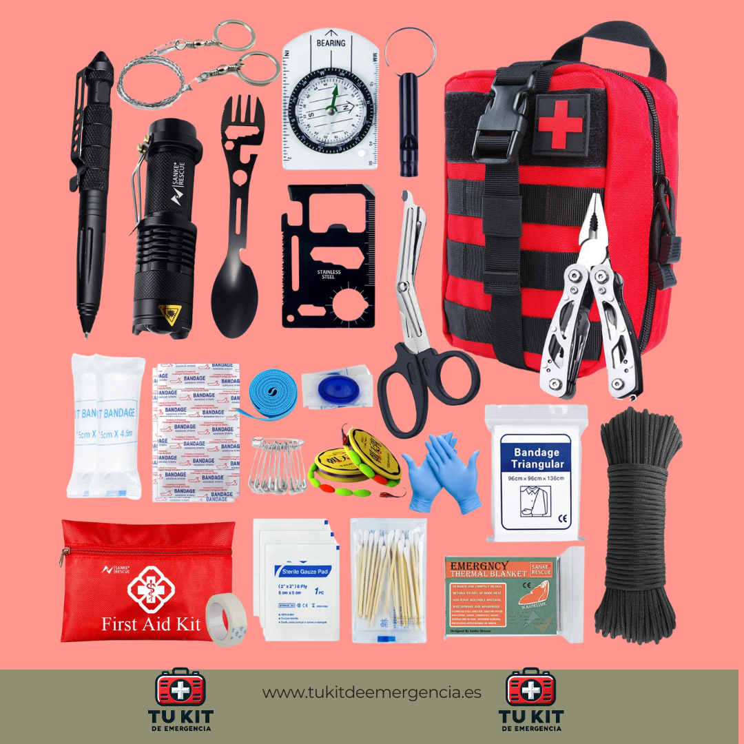 Kit de Supervivencia y Emergencia 24 en 1 – Protección Completa